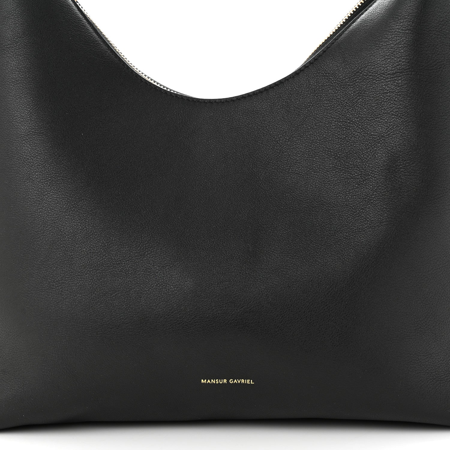 Mansur Gavriel Calfskin Candy Hobo Black 7 of 9