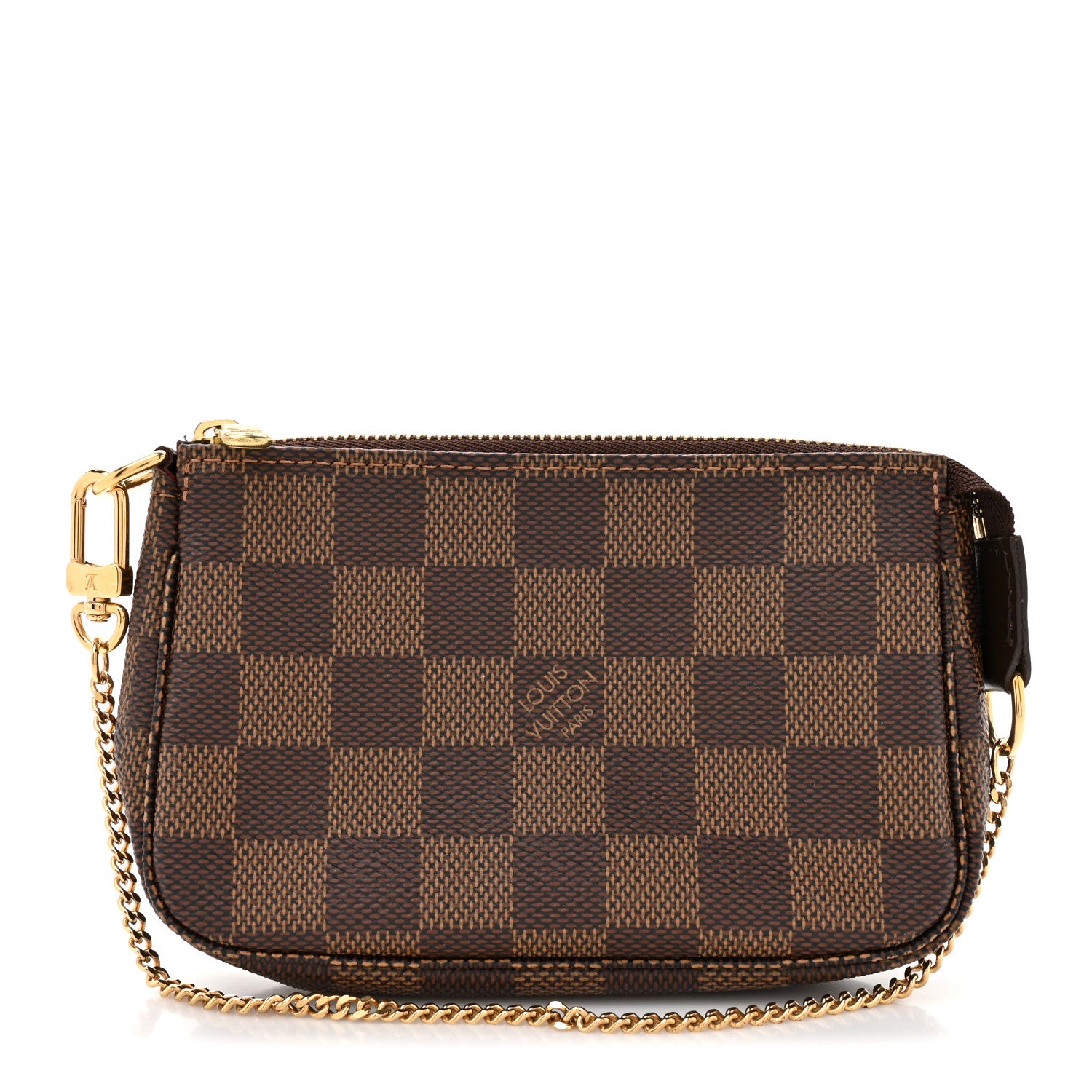 Louis Vuitton Damier Ebene Mini Pochette Accessories 1 of 10
