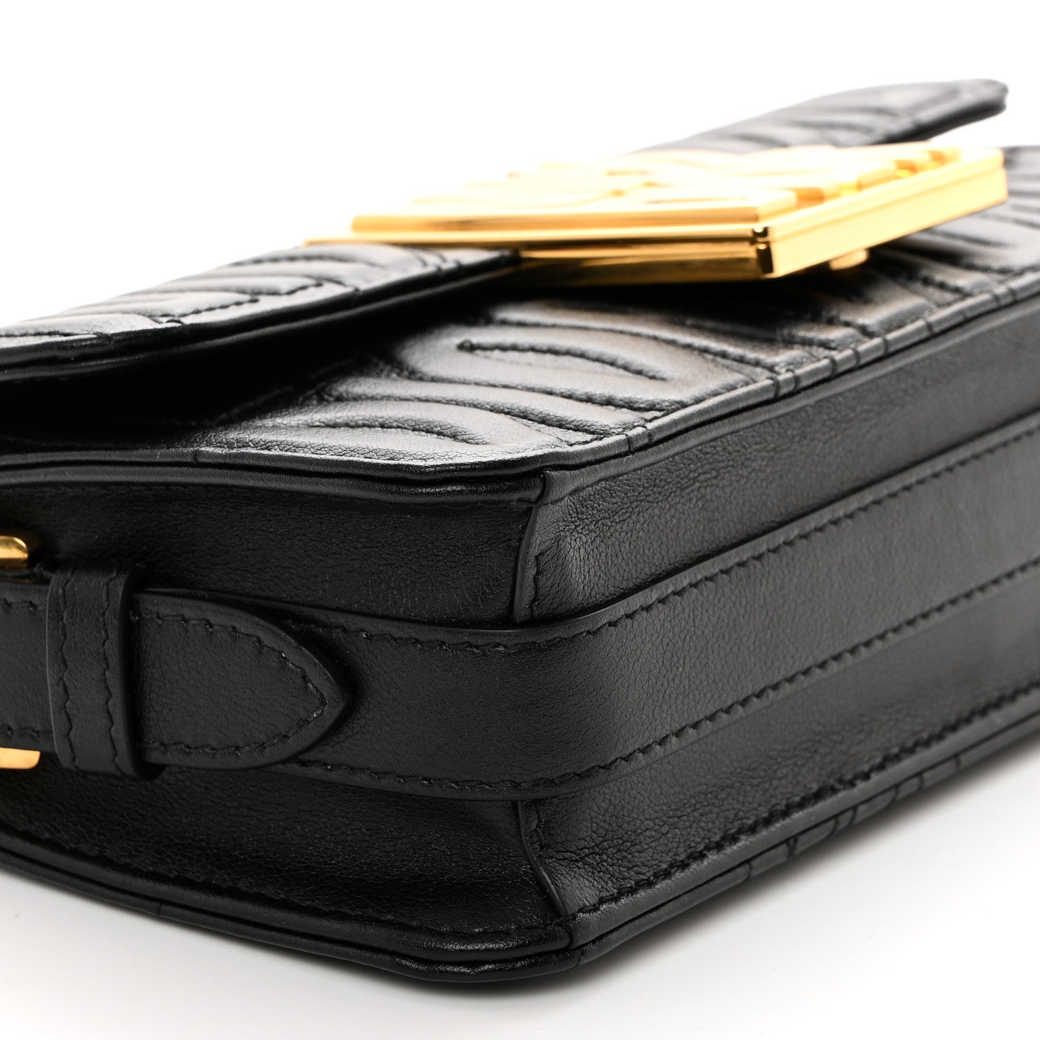 Christian Dior Calfskin Quilted All Over Miss Dior Flap Black 10 of 10