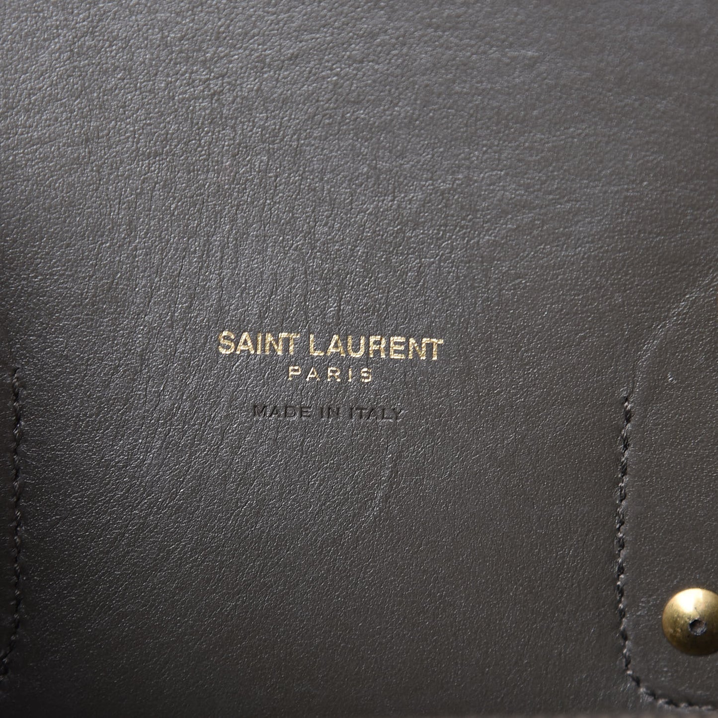 Grained Calfskin Small Sac De Jour Earth