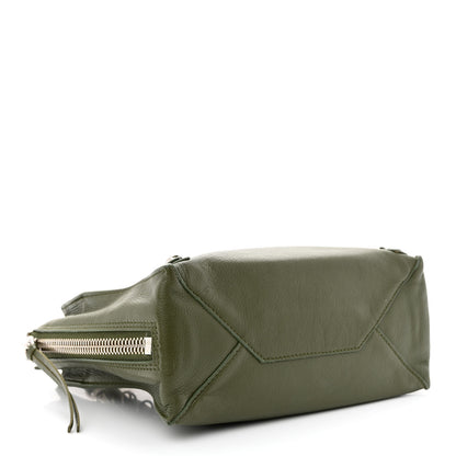 Balenciaga Calfskin Papier Mini A4 Tote Green 4 of 11