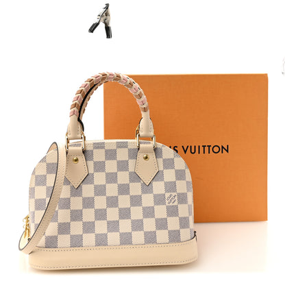 Louis Vuitton Damier Azur Braided Alma BB 10 of 10