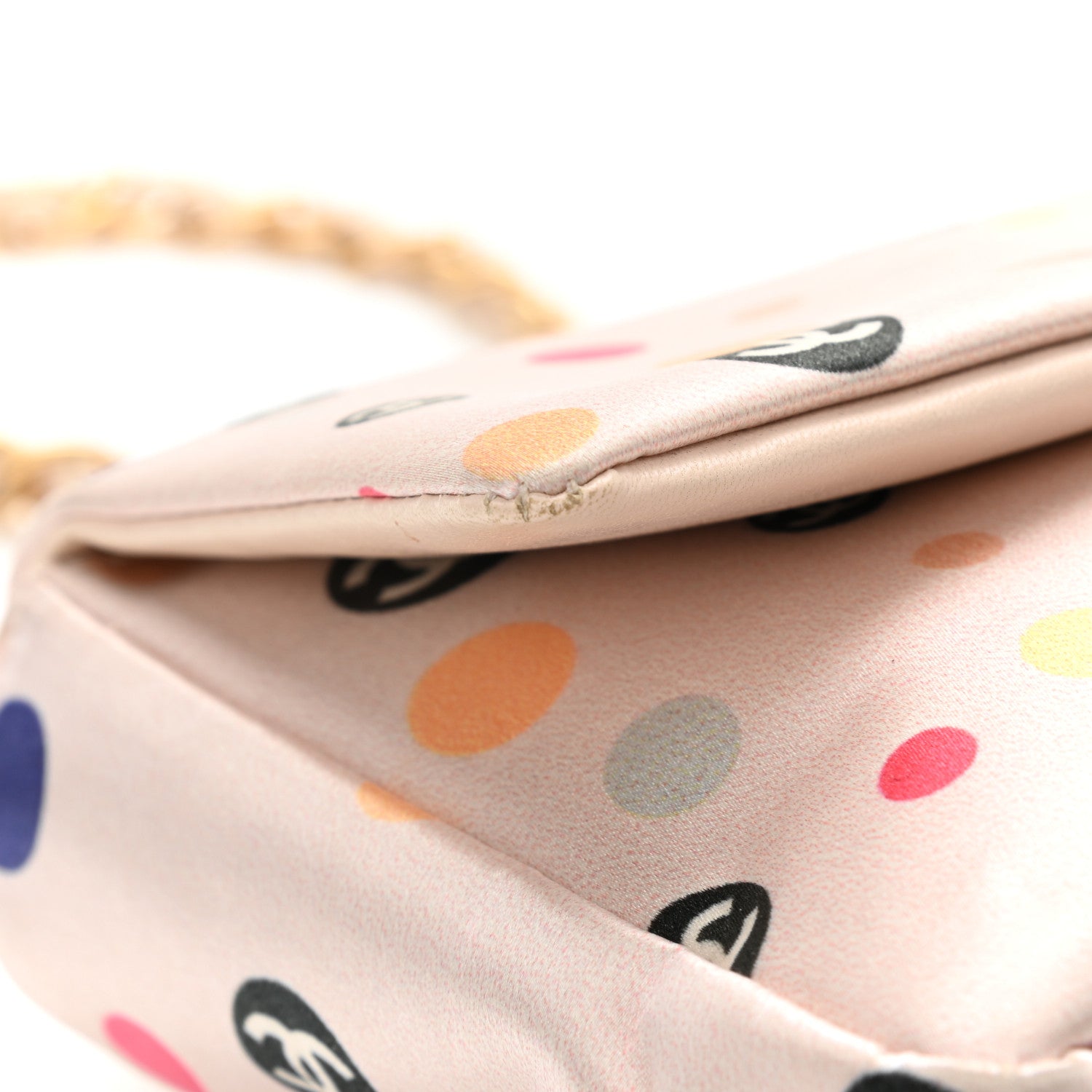 Chanel Satin Printed Small Single Flap Mutlicolor 13 of 13