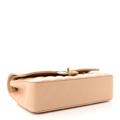 Chanel Caviar Quilted Medium Double Flap Beige 4 of 11