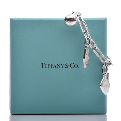 Tiffany Sterling Silver 1837 Charm Bracelet 6 of 6
