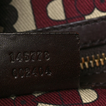 Gucci Guccissima Punch Hobo Dark Brown 6 of 9
