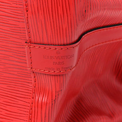 Louis Vuitton Epi Petit Noe Castillan Red 6 of 12