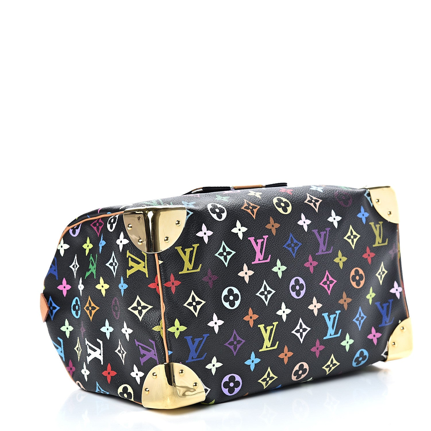 Louis Vuitton Monogram Multicolor Speedy 30 Black 3 of 13