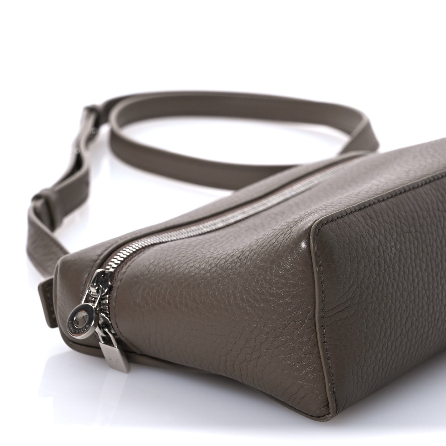 Grained Calfskin L19 Extra Pocket Pouch Warm Mastic
