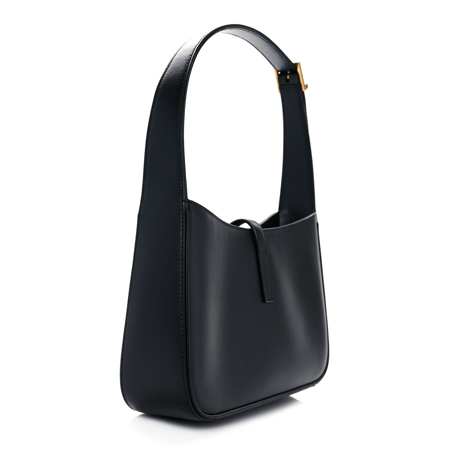 Saint Laurent Smooth Calfskin Le 5 A 7 Hobo Black 3 of 10