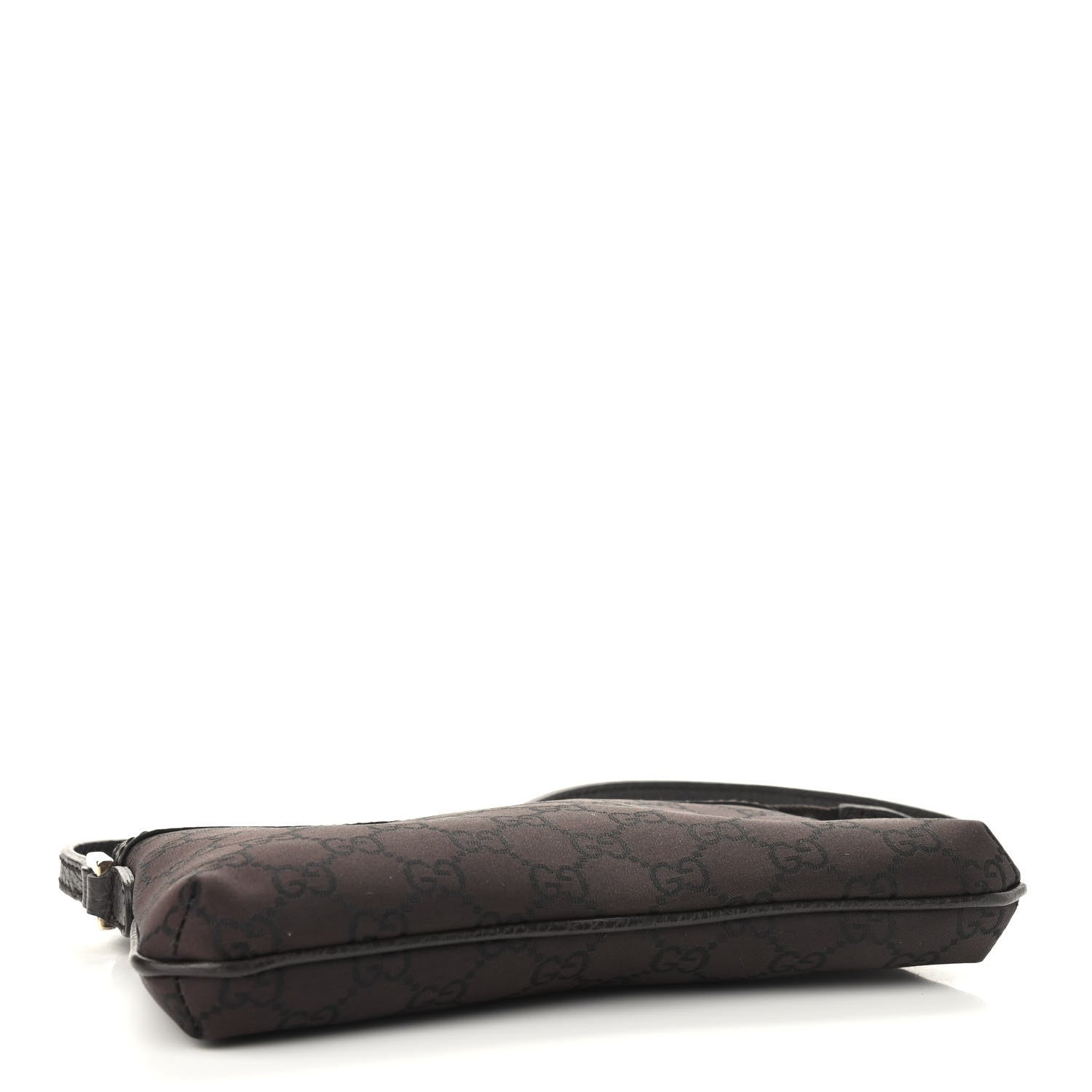 Gucci Nylon Monogram Pochette Brown 3 of 9