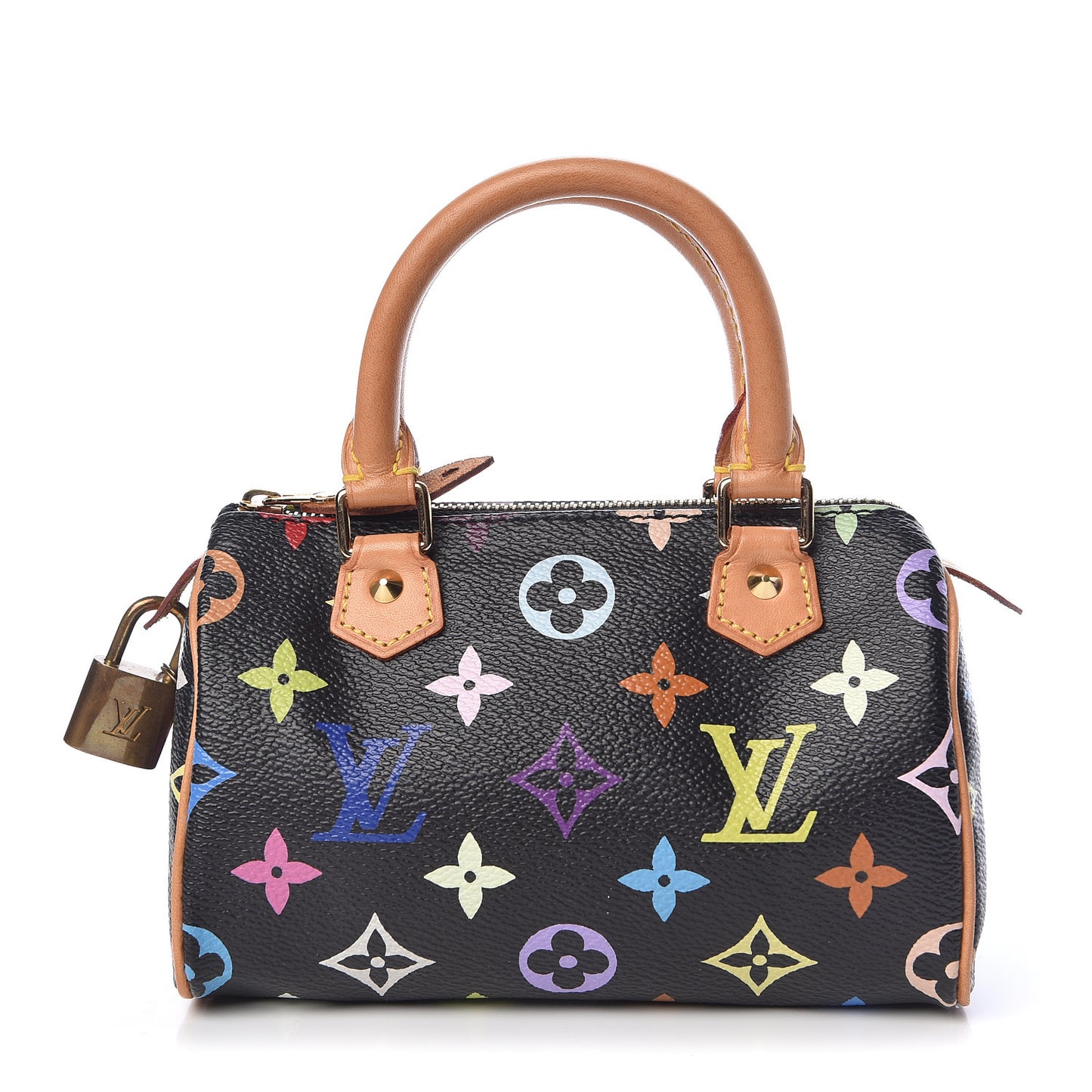 Monogram Multicolor Mini Sac HL Speedy Black