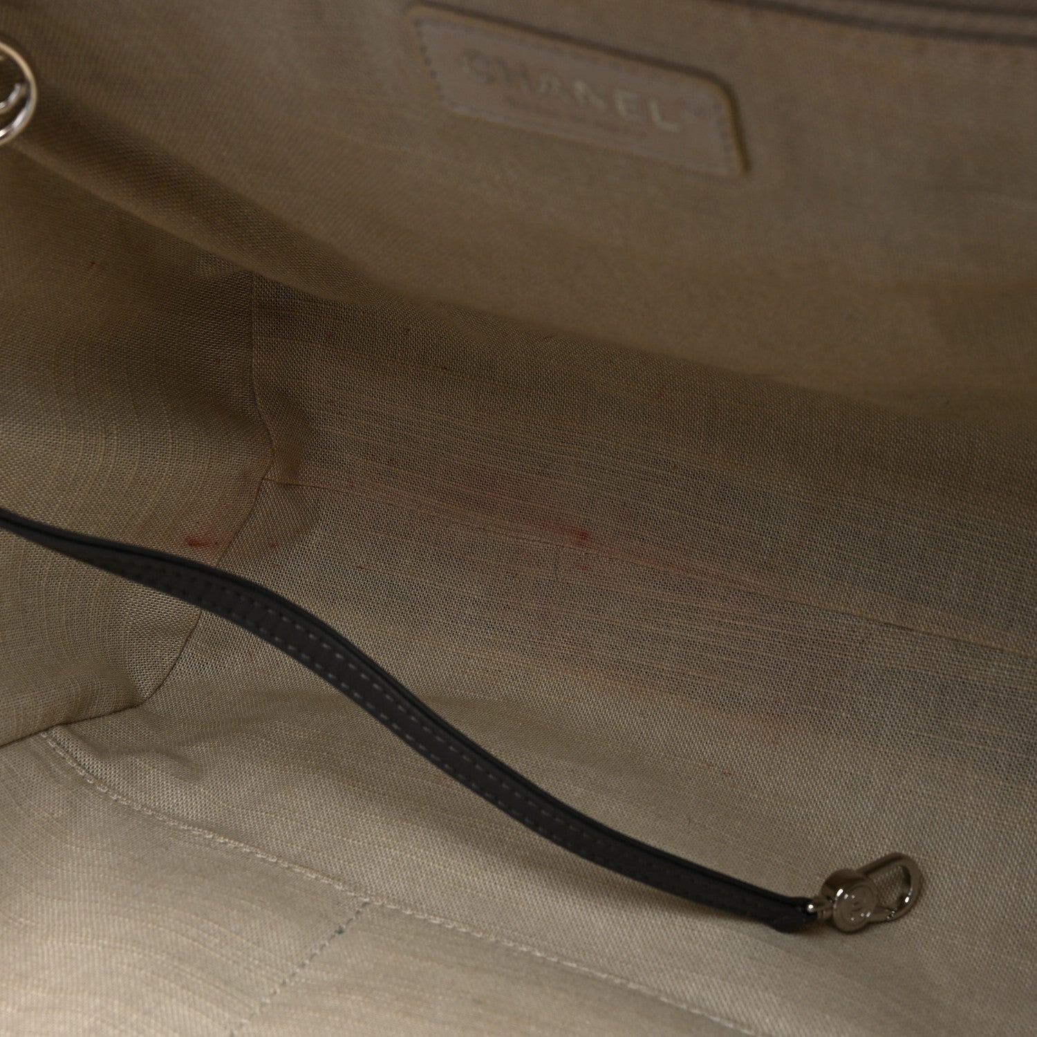 Chanel Mixed Fibers Small Deauville Tote Grey 12 of 12