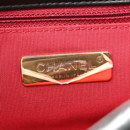 Chanel Goatskin Quilted Medium Chanel 19 Flap Black 6 of 10