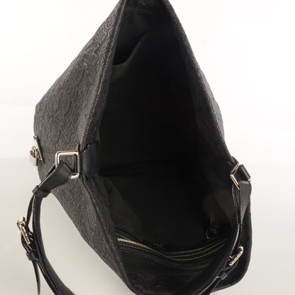 Louis Vuitton Monogram Lambskin Antheia Hobo PM Black 7 of 7