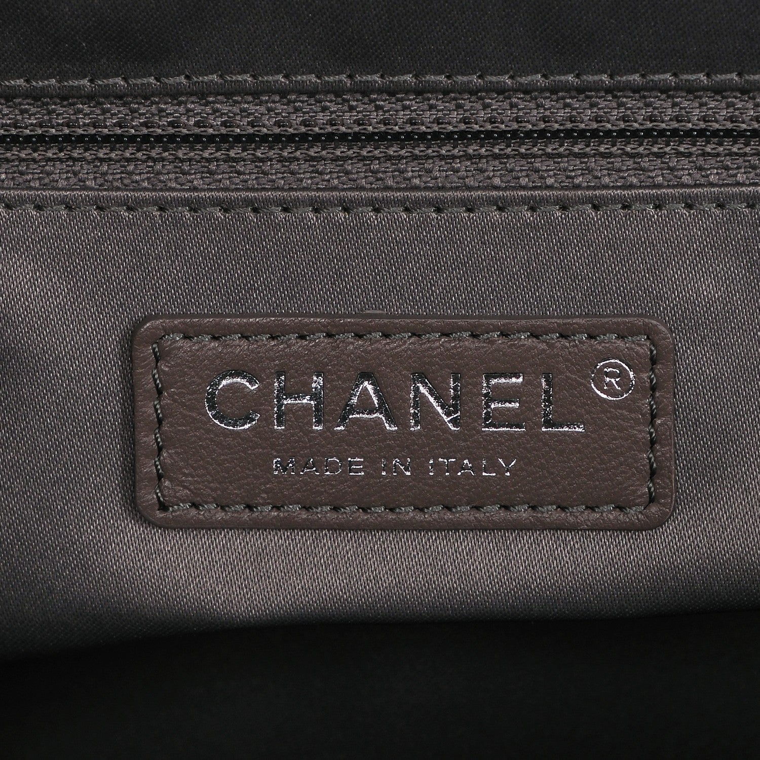 Chanel Caviar Quilted XL Grand Shopping Tote GST Grey 6 of 7