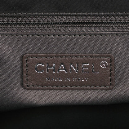 Chanel Caviar Quilted XL Grand Shopping Tote GST Grey 6 of 7