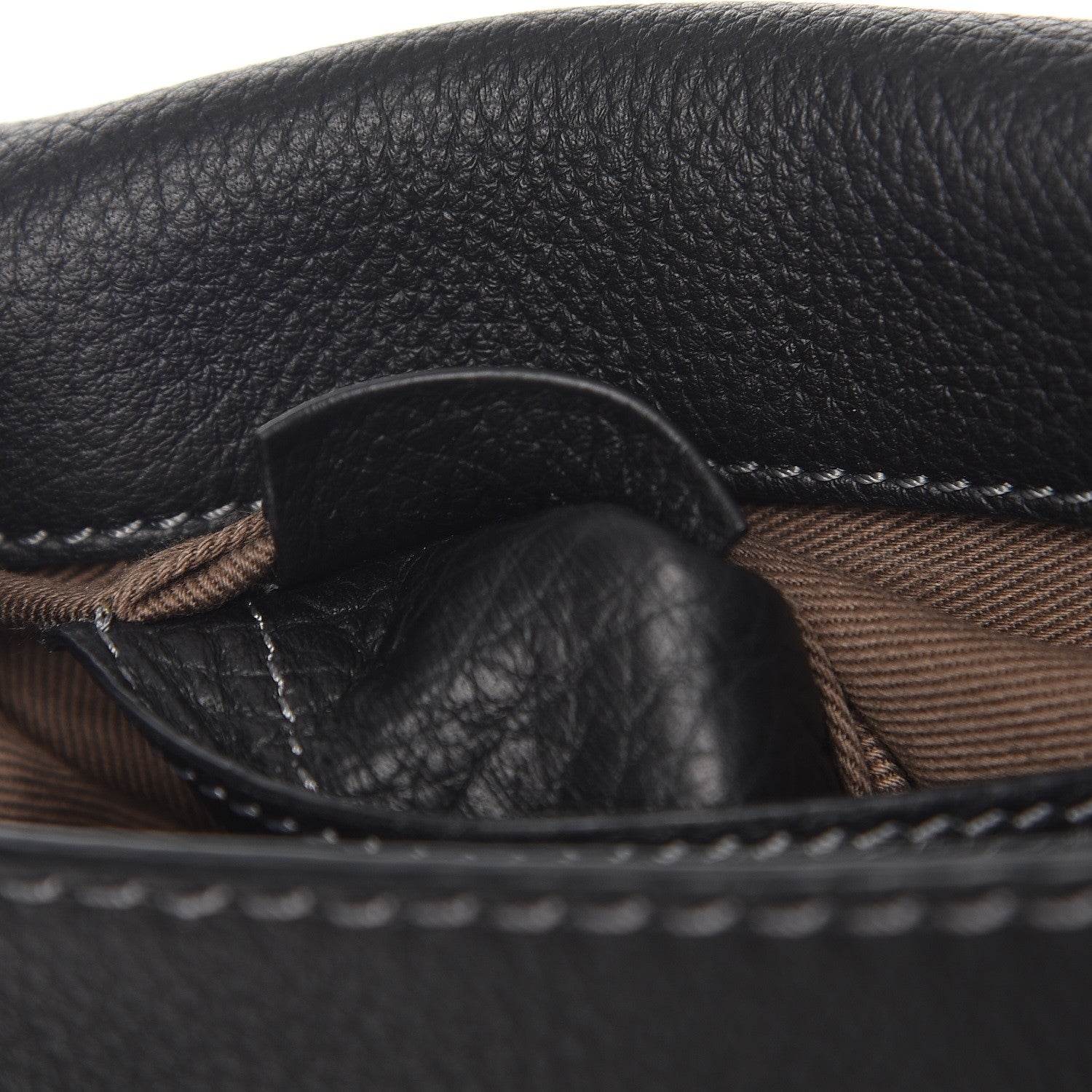 Chloe Calfskin Mini Marcie Round Crossbody Bag Black 7 of 8