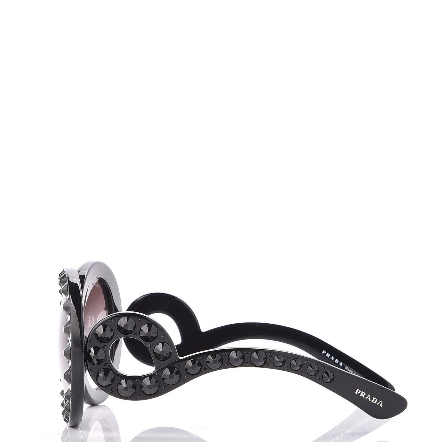 Crystal Baroque Sunglasses SPR 31P Black
