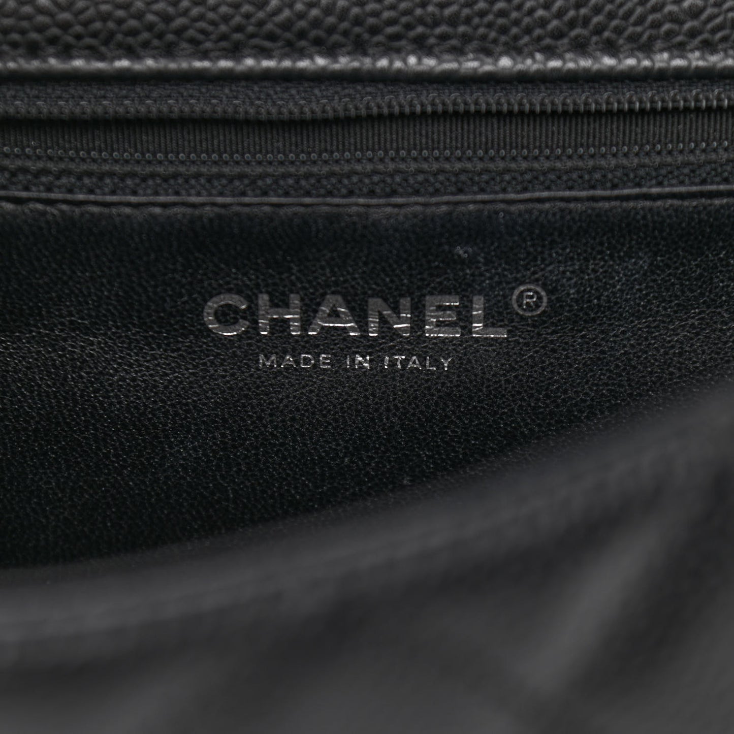 Caviar Quilted Medium Kelly Flap Bag Black