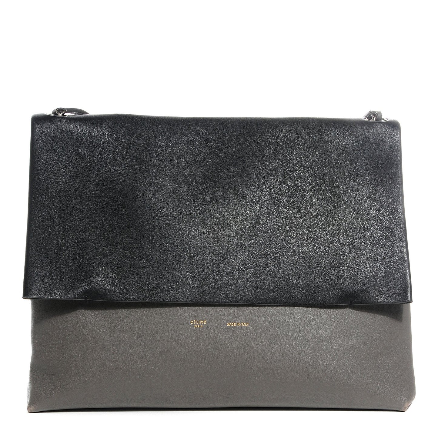 Calfskin All Soft Shoulder Bag Black