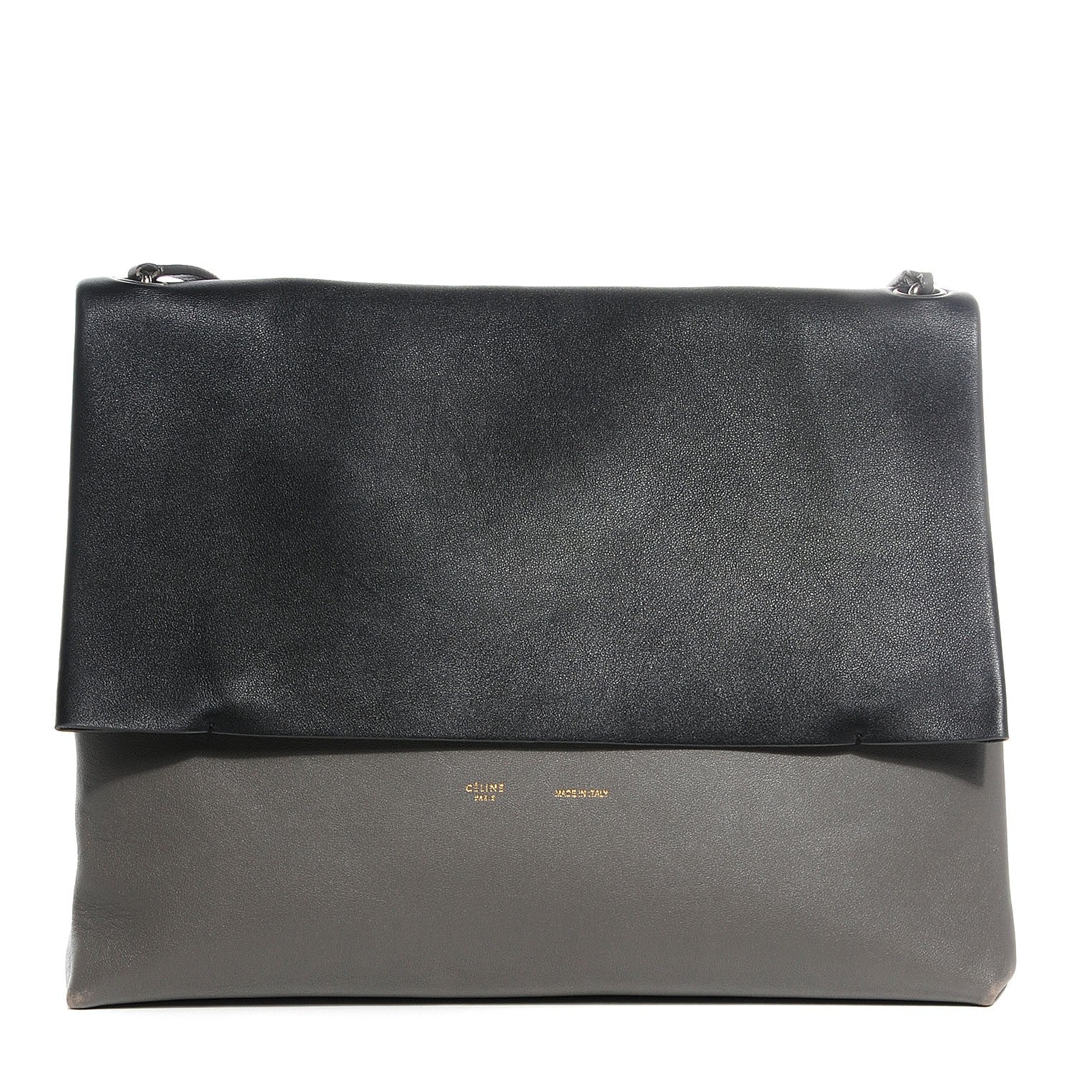 Celine Calfskin All Soft Shoulder Bag Black 1 of 7