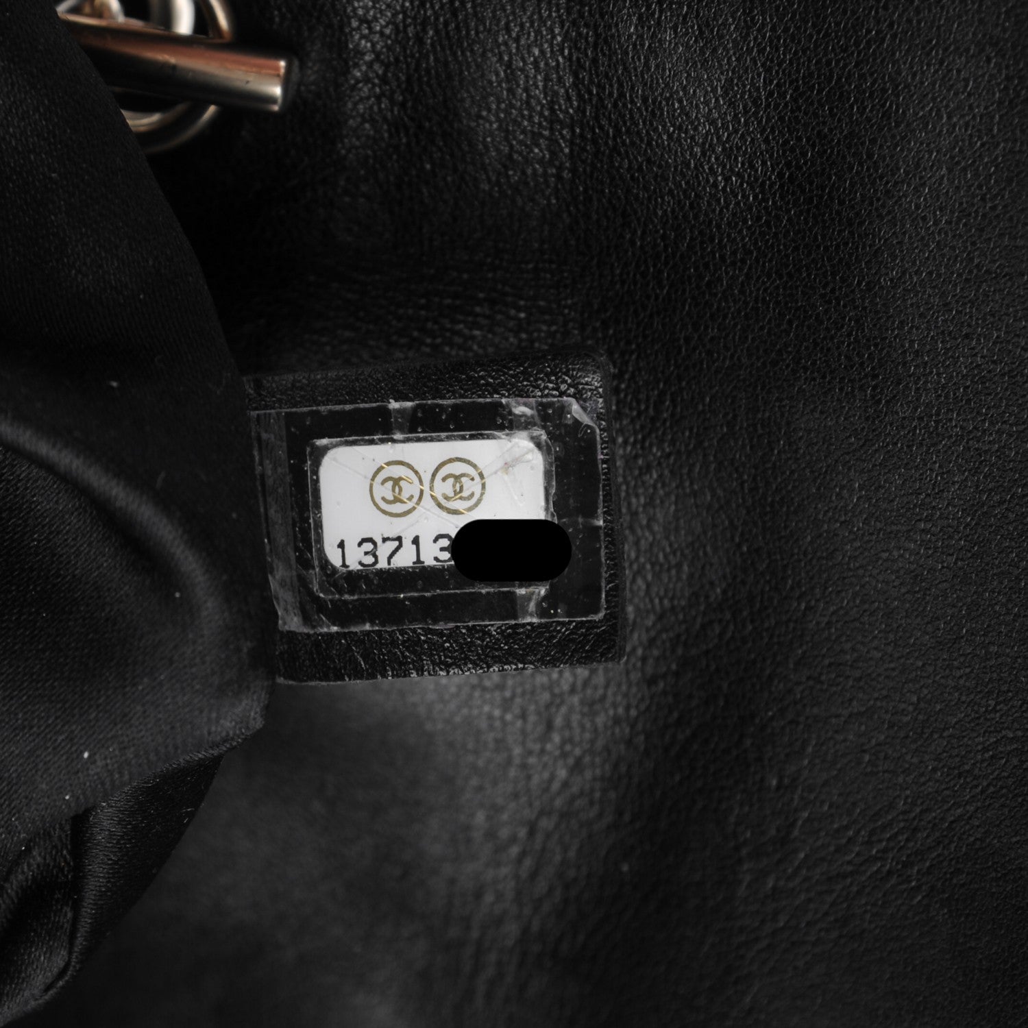 Chanel Patent Lace Mini Kiss Lock Flap Double Bag Black 7 of 8