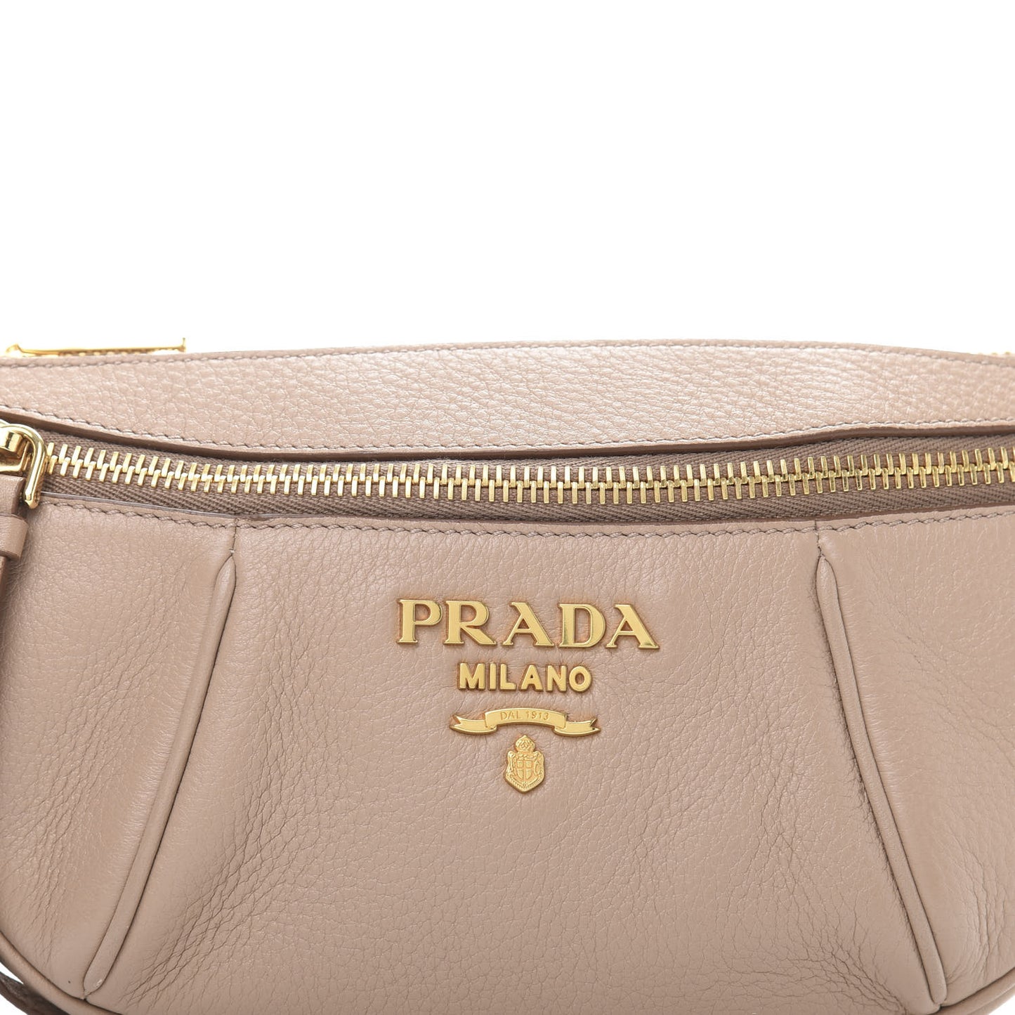 Vitello Daino Belt Bag Cammeo