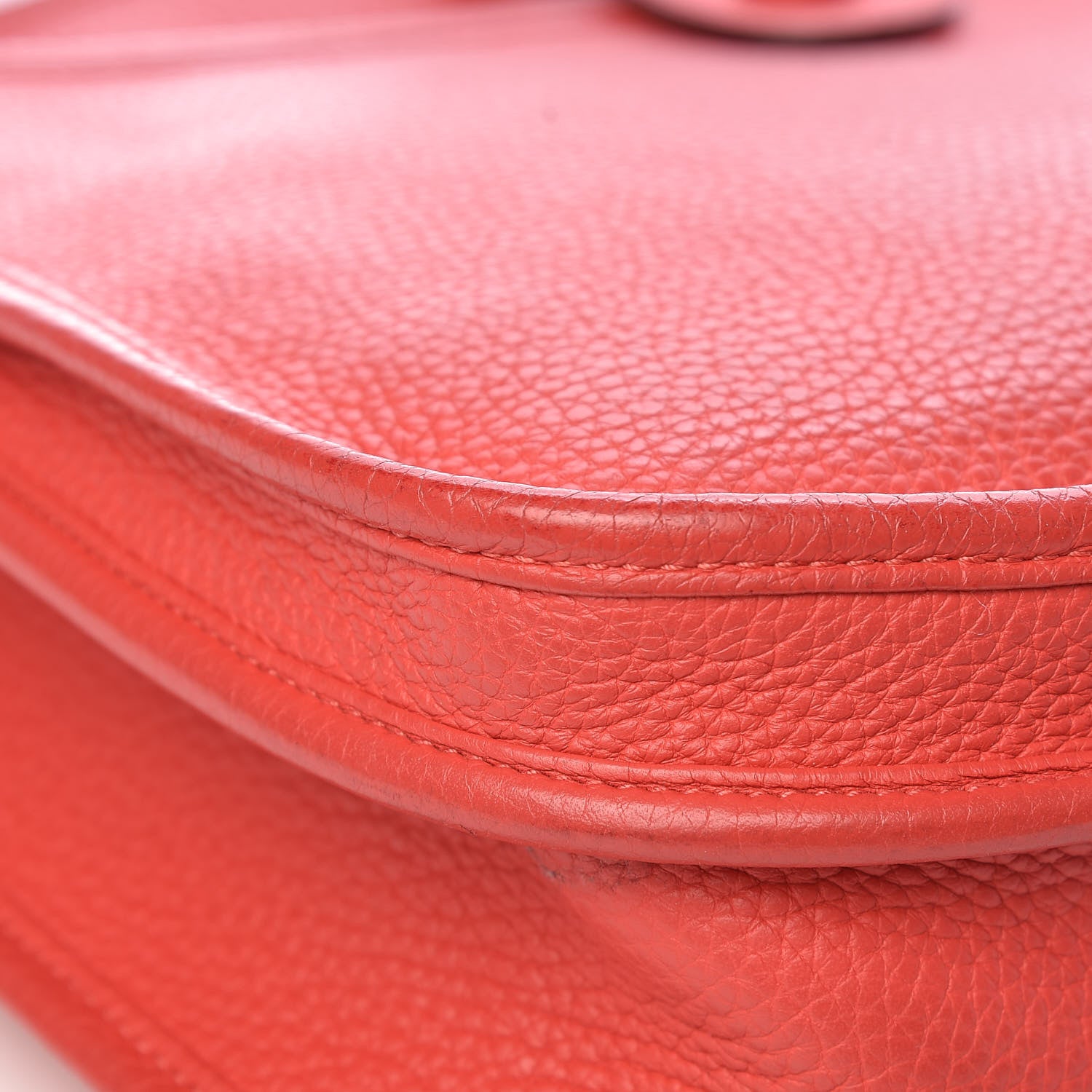 Hermes Taurillon Clemence Evelyne III PM Rouge Pivoine 10 of 25