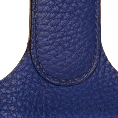 Hermes Taurillon Clemence Picotin Lock 26 GM Bleu Electrique 12 of 17