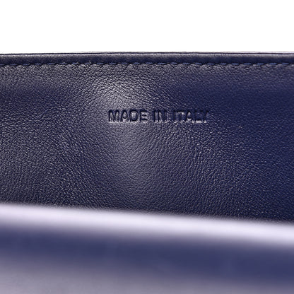 Christian Dior Bullcalf Large Diorever Flap Navy 6 of 13