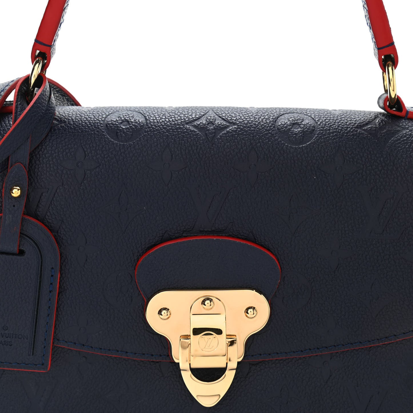 Empreinte Georges MM Marine Rouge