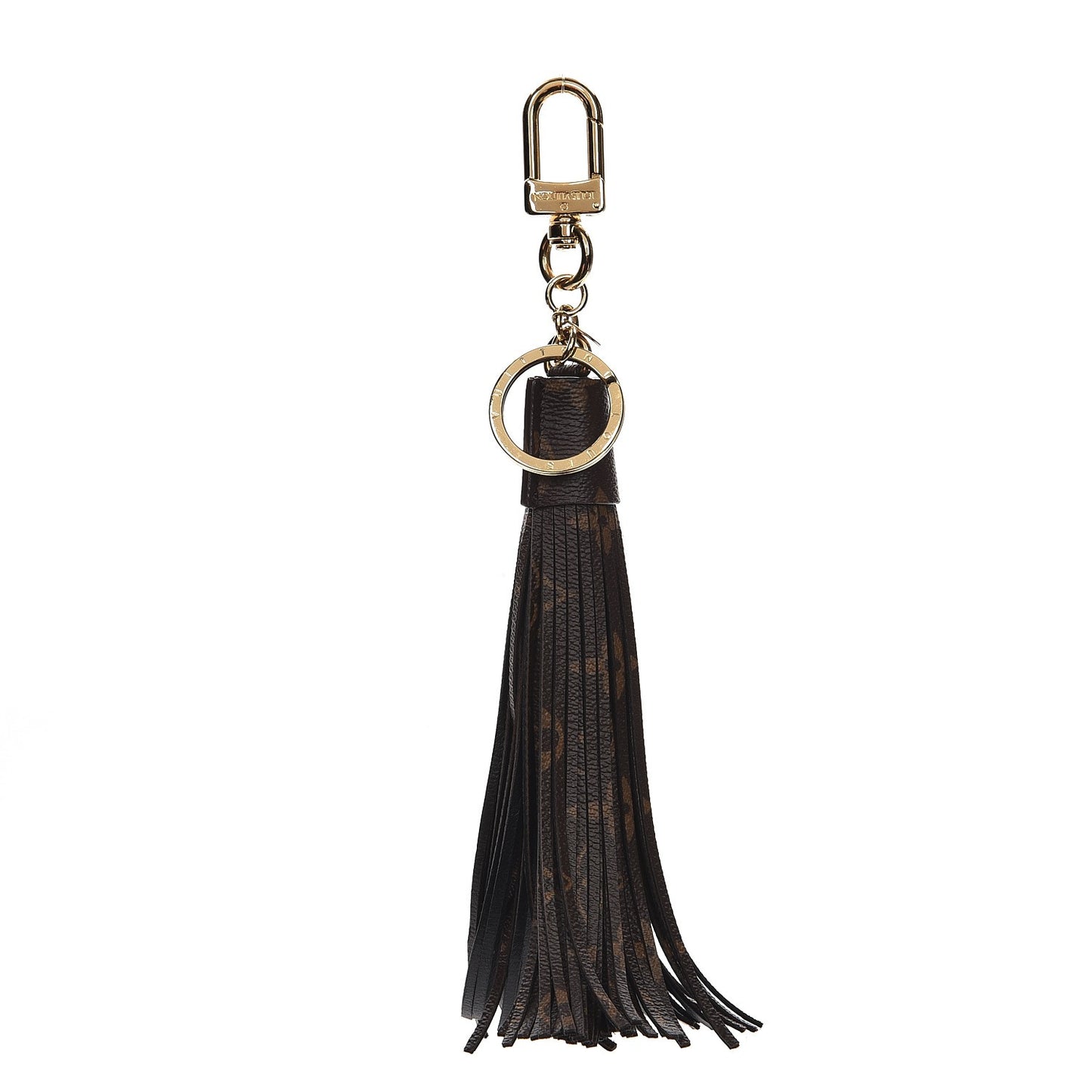 Monogram Tassel Bag Charm