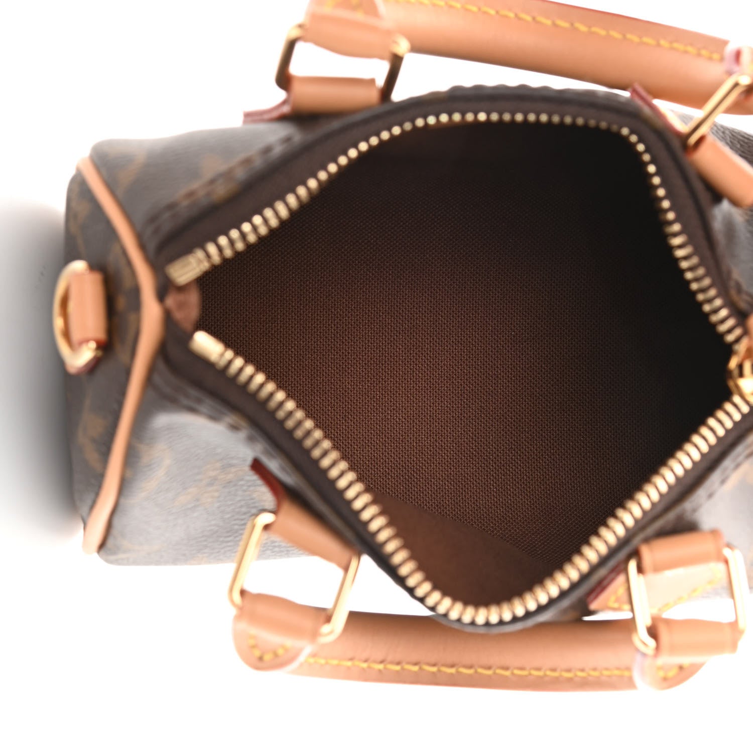 Louis Vuitton Monogram Nano Speedy Bandouliere 5 of 11