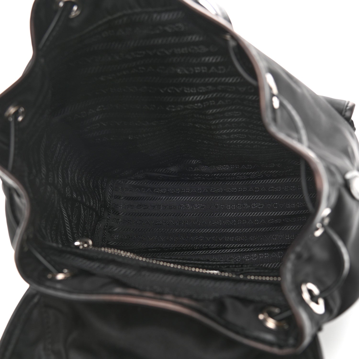 Prada Tessuto Nylon Vela Backpack Black 4 of 11