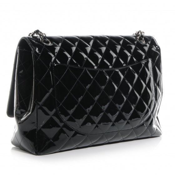 Patent Maxi Single Flap Black
