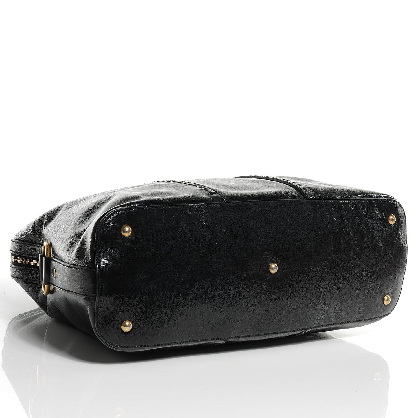 Patent Leather Oversized Muse Black