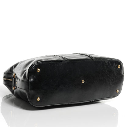 Saint Laurent Patent Leather Oversized Muse Black 6 of 16
