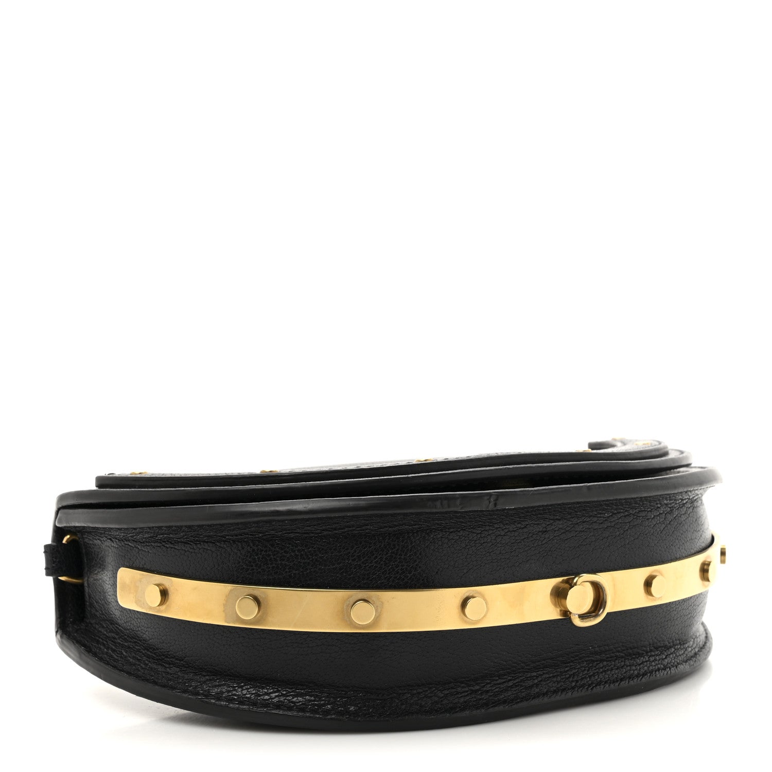 Chloe Calfskin Small Nile Bracelet Minaudiere Bag Black 4 of 12