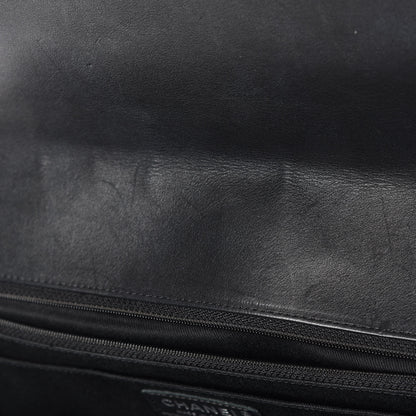 Chanel Calfskin Quilted In The Business Flap Bag Black 19 of 19