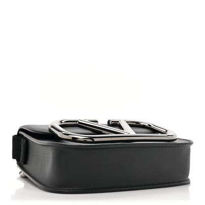 Valentino Garavani Smooth Calfskin Small Supervee Crossbody Bag Black 4 of 14