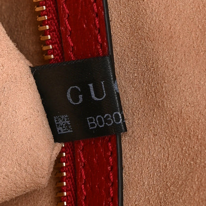 Gucci GG Supreme Monogram Flora Web Medium Ophidia Boston Red 8 of 12