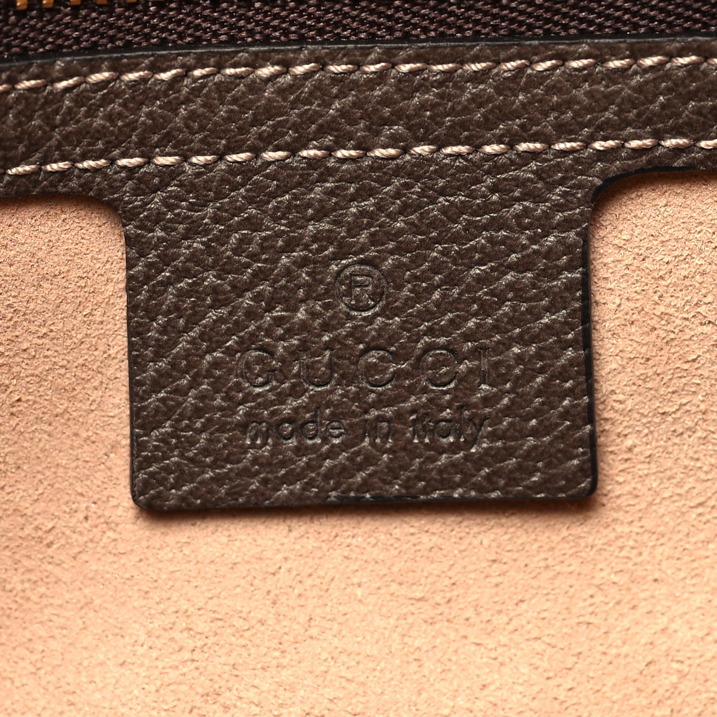 GG Supreme Monogram Web Small Ophidia Shoulder Bag Brown