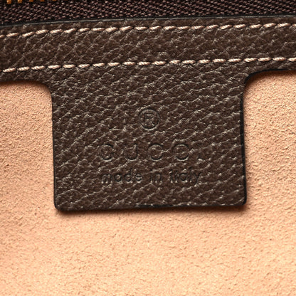 Gucci GG Supreme Monogram Web Small Ophidia Shoulder Bag Brown 6 of 10