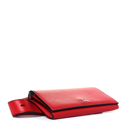 Christian Louboutin Calfskin Boudoir Chain Belt Bag Red 3 of 4