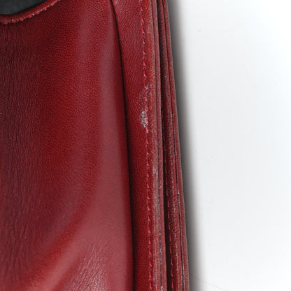 Chanel Lambskin Quilted Medium Boy Flap Burgundy 13 of 15