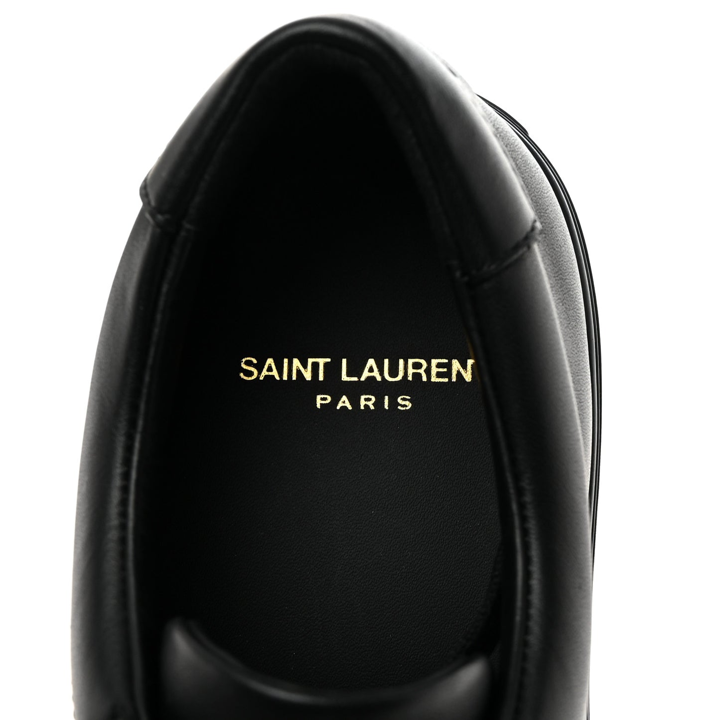 Calfskin Andy Low Top Sneakers 39 Black