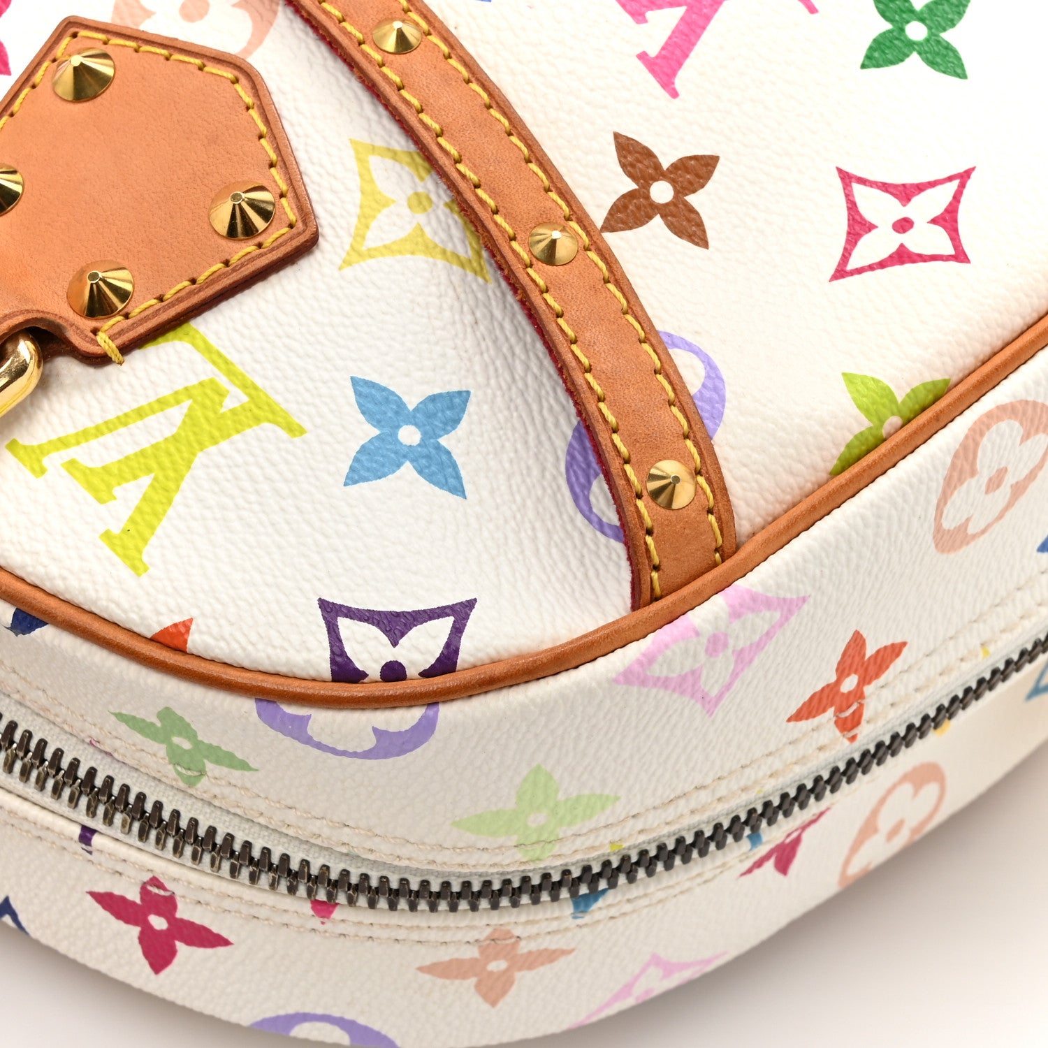 Louis Vuitton Monogram Multicolor Trouville White 13 of 15