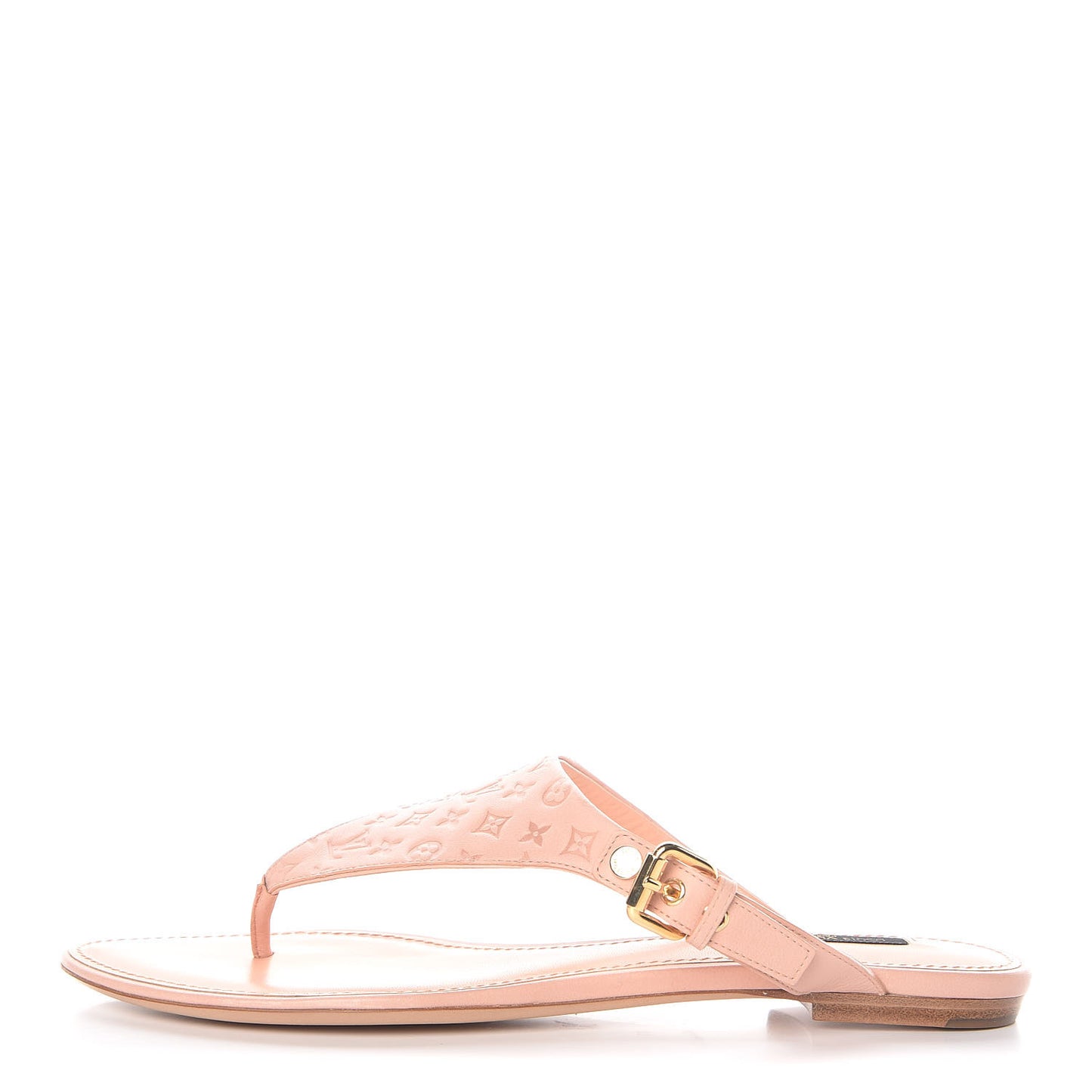 Blush Flat Thong Sandals 41 Rose Clair