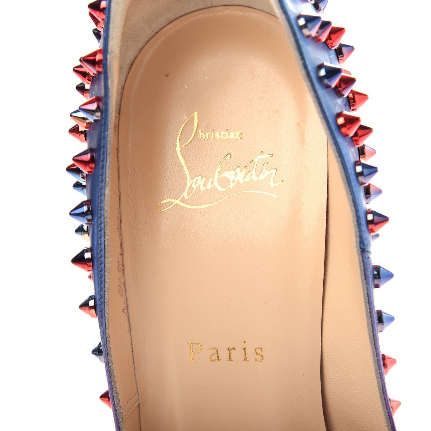 Patent Scarabe Follies Spikes 120 Pumps 38.5 Rose Digitale